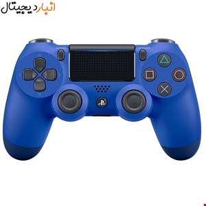 دسته بازی DualShock 4 (های کپی 1000 میلی آمپر) آبی نفتی