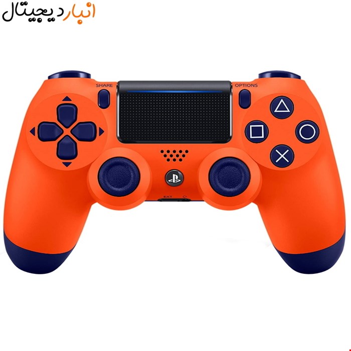 دسته بازی DualShock 4 (های کپی 1000 میلی آمپر) نارنجی