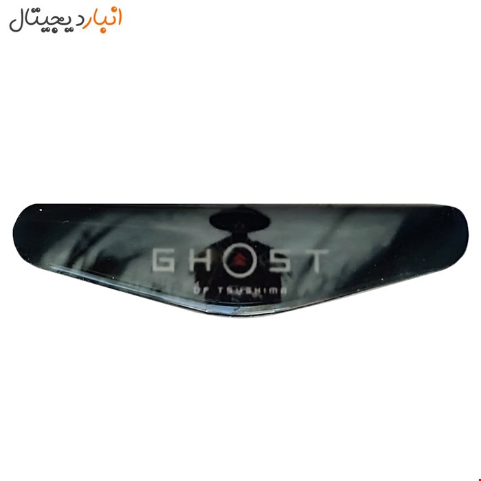 برچسب لایت بار دسته پلی استیشن ps4 طرح GHOST