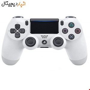 دسته بازی DualShock 4 (های کپی 1000 میلی آمپر) سفید