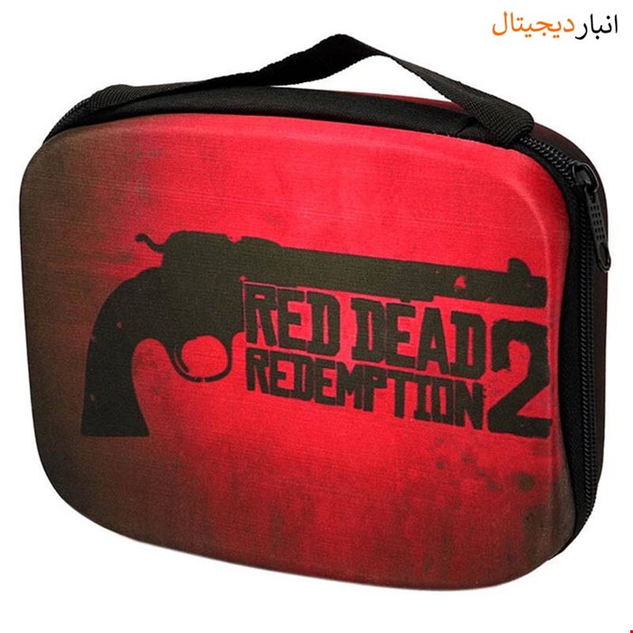 کیف دوبل دسته ps4 طرح  RED DEAD REDEMPTION 2