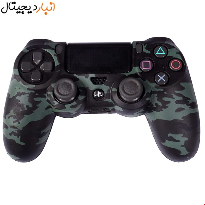 روکش(محافظ) دسته پلی استیشن PS4 طرح چریکی سبزیشمی