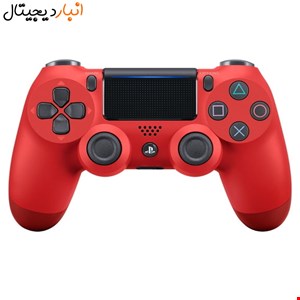 دسته بازی DualShock 4 (های کپی 1000 میلی آمپر) قرمز