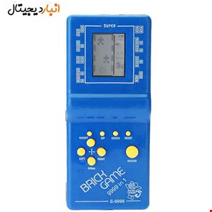 آتاری دستی BRICK GAME کد E-9999 آبی