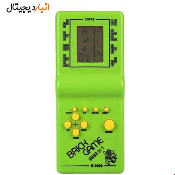 آتاری دستی BRICK GAME کد E-9999 سبز